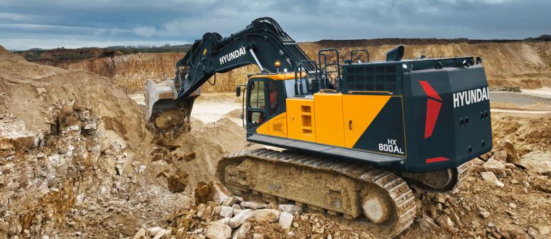 թրթուրավոր էքսկավատոր hyundai hx al гусеничный экскаватор hyundai hx al crawler excavator hyundai hx al